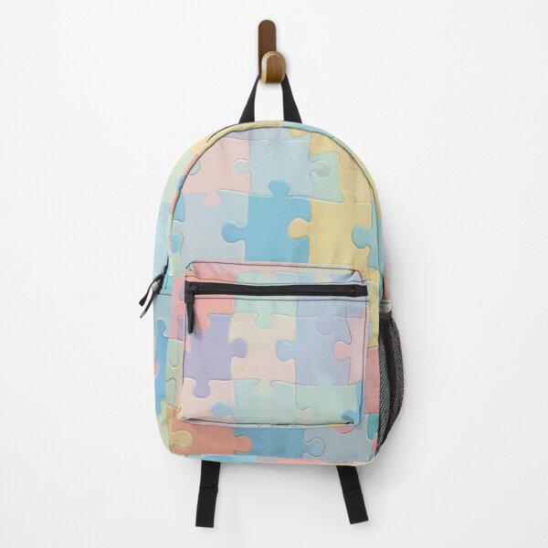 Item preview,  Pastel Puzzle Pieces Background designed and sold by hjian8219.