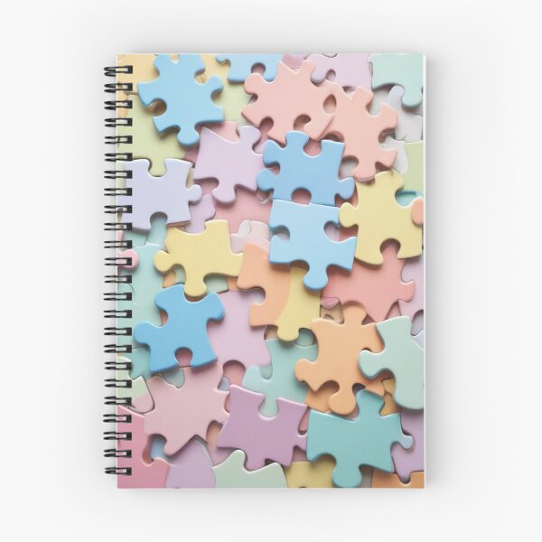 Item preview, Pastel Puzzle Pieces Background designed and sold by hjian8219.