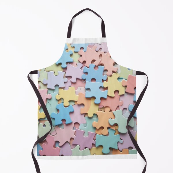 Item preview, Pastel Puzzle Pieces Background designed and sold by hjian8219.
