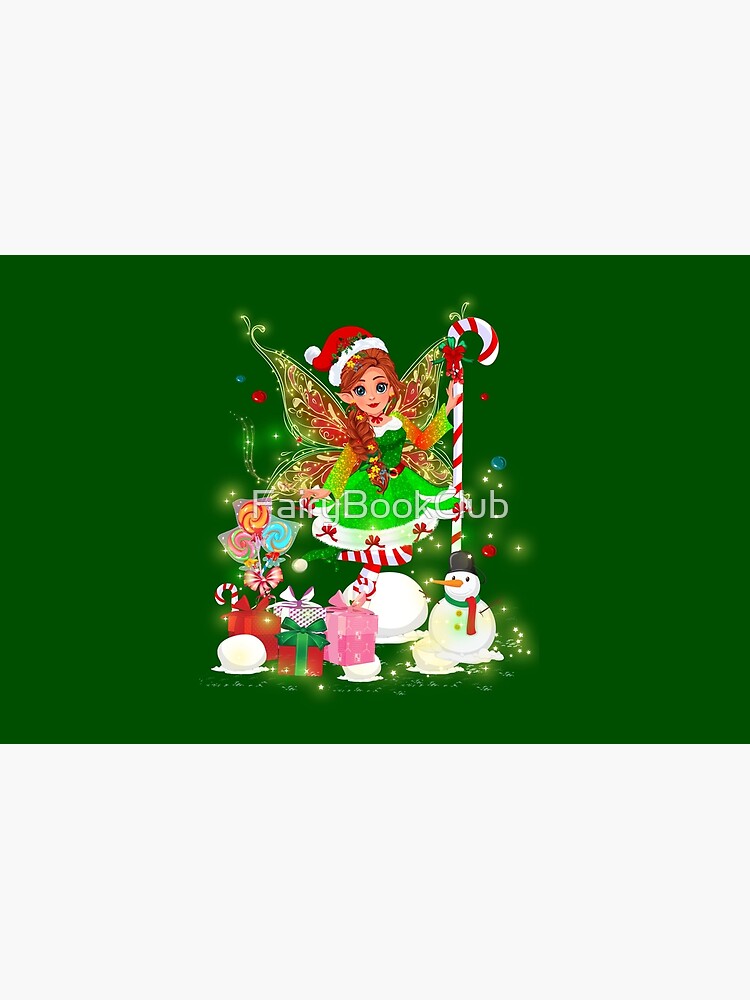 Thumbnail 2 of 2, Laptop Sleeve,  A Fairy Merry Christmas – Where Imagination Meets Holiday Magic!  designed and sold by FairyBookClub.