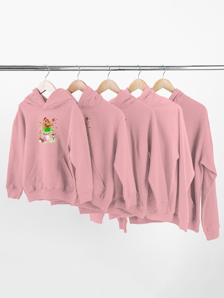 Thumbnail 3 of 5, Kids Pullover Hoodie, A Fairy Merry Christmas – Where Imagination Meets Holiday Magic! designed and sold by FairyBookClub.