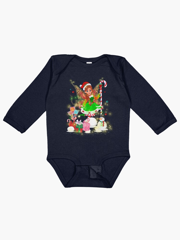 Thumbnail 1 of 2, Baby One-Piece, A Fairy Merry Christmas – Where Imagination Meets Holiday Magic! designed and sold by FairyBookClub.