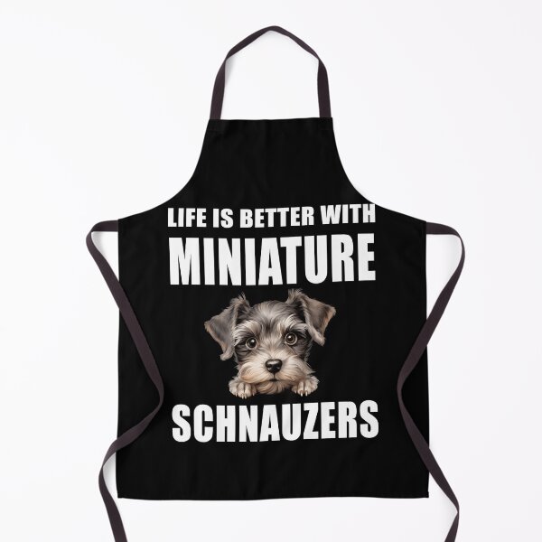 Item preview, Life Is Better With Miniature Schnauzers designed and sold by Leo Hill.