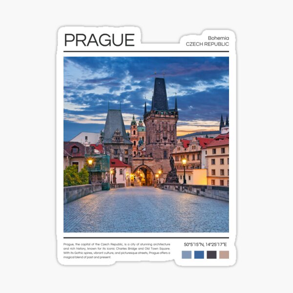 Item preview, Prague - Czech Republic - Photography designed and sold by StudioRedKoala.