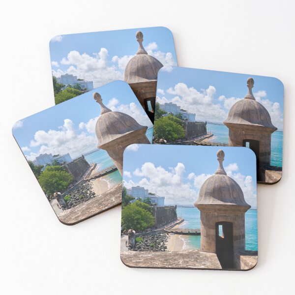 Item preview, San Juan Puerto Rico - Caribbean La Fortaleza Beach designed and sold by Adam Gormley.