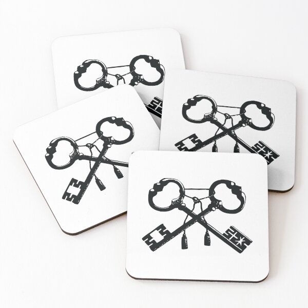 Item preview, Medieval Keys of Knowledge (black) designed and sold by Goth-It-Covered.