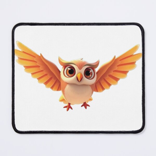 Item preview, An Owl Flying designed and sold by OhshunStudios.