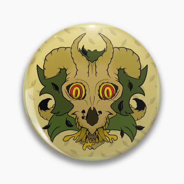 Item preview, Horned Skeletal Leshy Forest Monster designed and sold by FiddleDDArts.