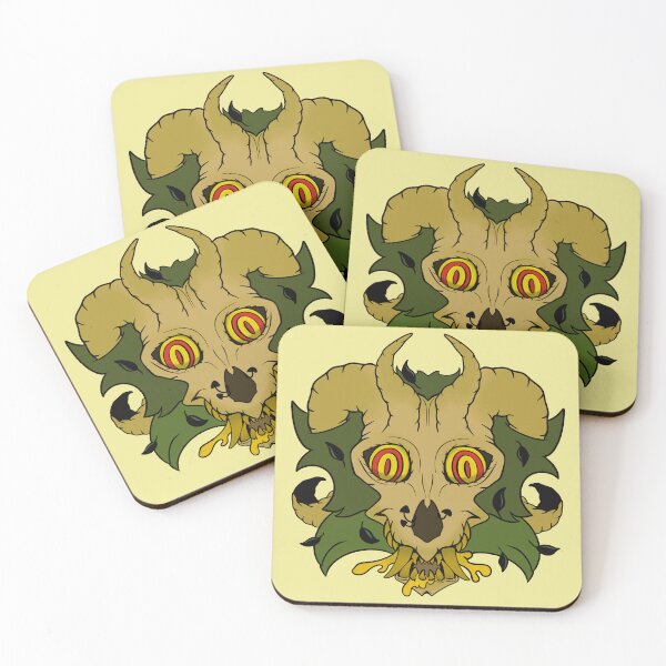Item preview, Horned Skeletal Leshy Forest Monster designed and sold by FiddleDDArts.