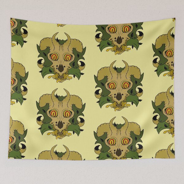 Item preview, Horned Skeletal Leshy Forest Monster designed and sold by FiddleDDArts.
