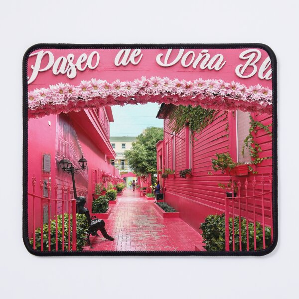 Item preview, Puerto Plata - Dominican Republic Caribbean Pink Street designed and sold by Adam Gormley.