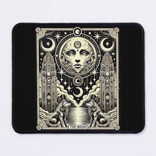 Item preview, Moon Tarot Card designed and sold by LizzyLooDoo Designs.