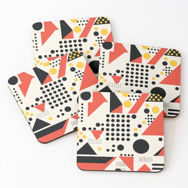 Item preview, Retro 90's Color Block Shapes designed and sold by darkskydelights.