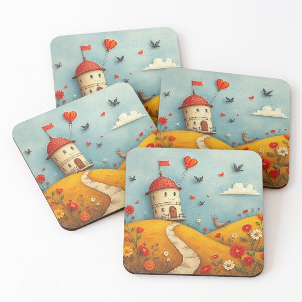 Item preview, Whimsical Tower of Love designed and sold by ErGoBa.