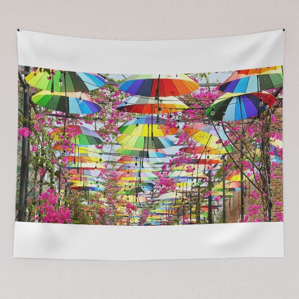 Item preview, Puerto Plata - Dominican Republic Colourful Umbrellas designed and sold by Adam Gormley.