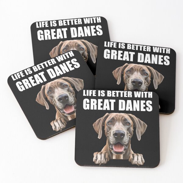 Item preview, Life Is Better With Great Danes designed and sold by Leo Hill.