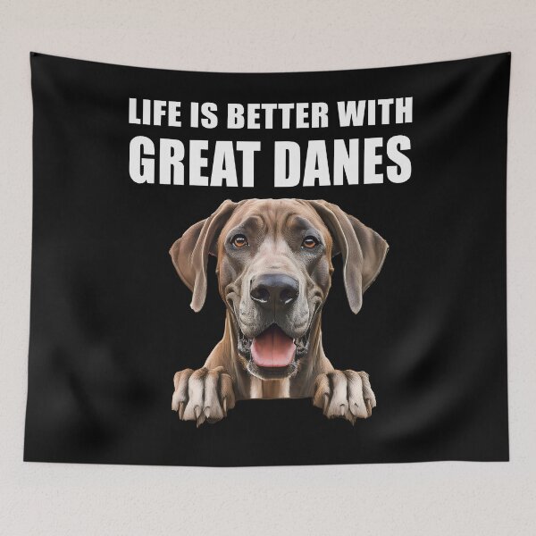 Item preview, Life Is Better With Great Danes designed and sold by Leo Hill.