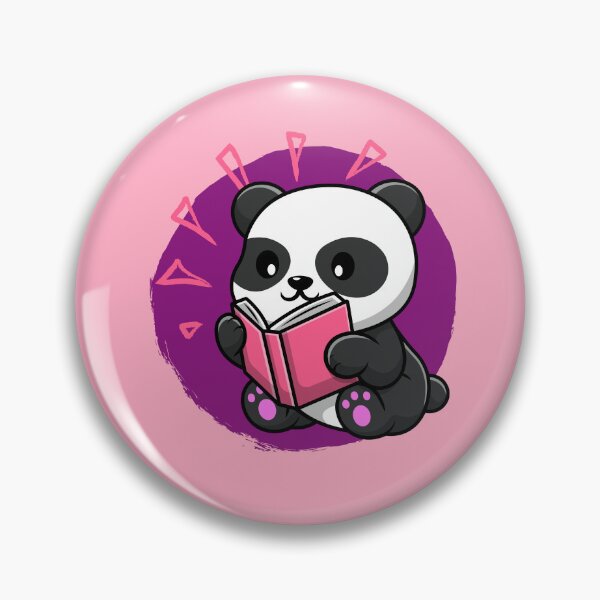 Item preview, Pretty Panda Bear - Panda Reading a Book designed and sold by CMB-Editing.
