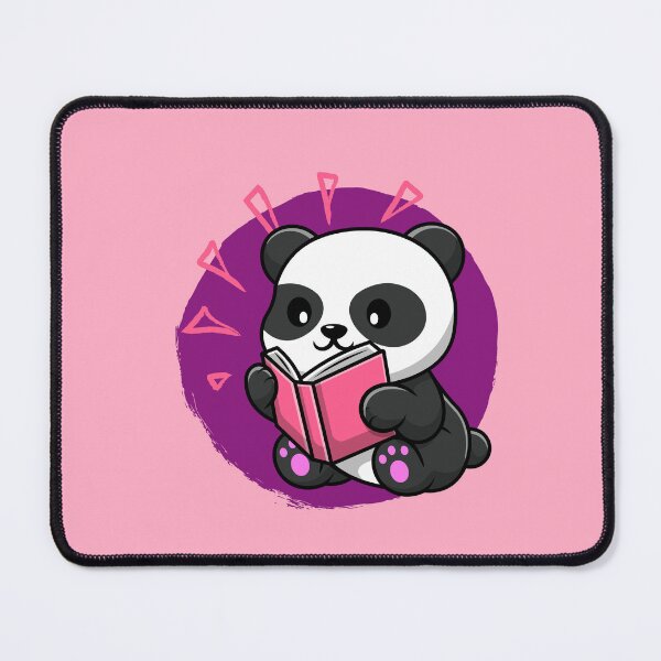 Item preview, Pretty Panda Bear - Panda Reading a Book designed and sold by CMB-Editing.