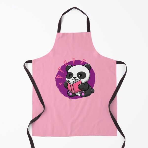 Item preview, Pretty Panda Bear - Panda Reading a Book designed and sold by CMB-Editing.