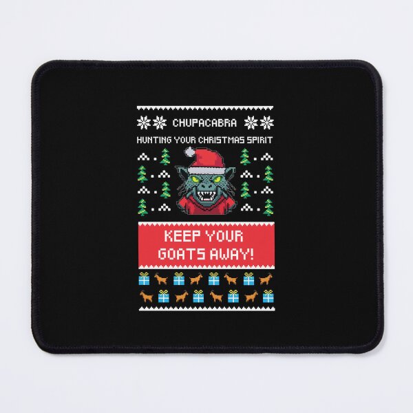 Item preview, Cryptid Ugly Christmas Chupacabra designed and sold by Getup-clothing.