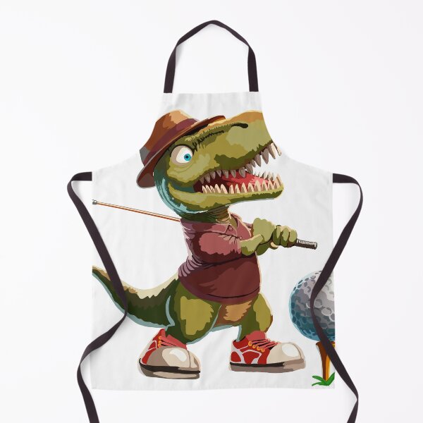 Item preview, Tyrone T-Rex Goes Golfing designed and sold by KlakkDrawsStuff.