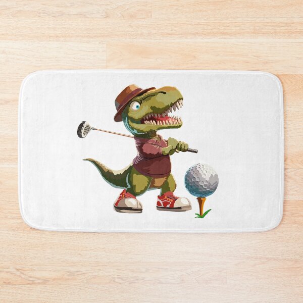 Item preview, Tyrone T-Rex Goes Golfing designed and sold by KlakkDrawsStuff.