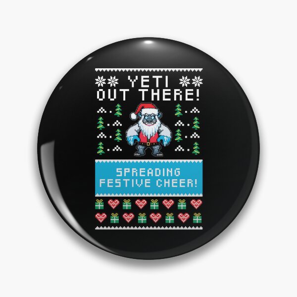 Item preview, Cryptid Ugly Christmas Yeti designed and sold by Getup-clothing.