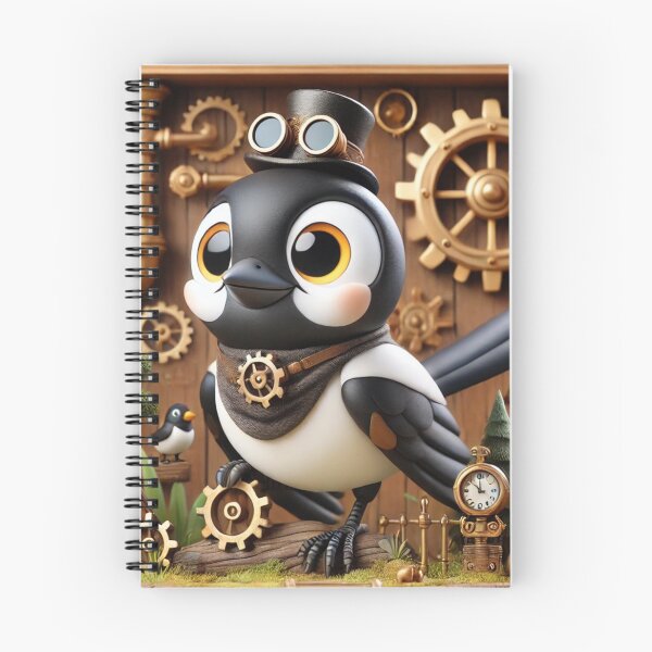 Item preview, Steampunk Magpie designed and sold by Sillytoe.