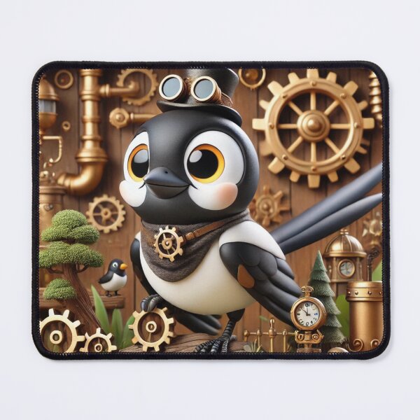 Item preview, Steampunk Magpie designed and sold by Sillytoe.