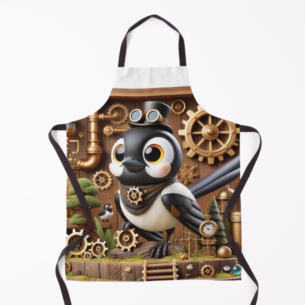Item preview, Steampunk Magpie designed and sold by Sillytoe.