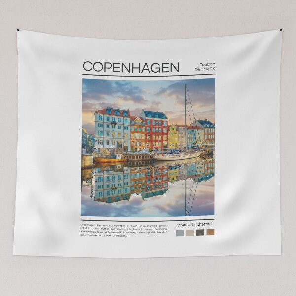Aperçu de l'œuvre Copenhague - Danemark - Photographie créée et vendue par StudioRedKoala.
