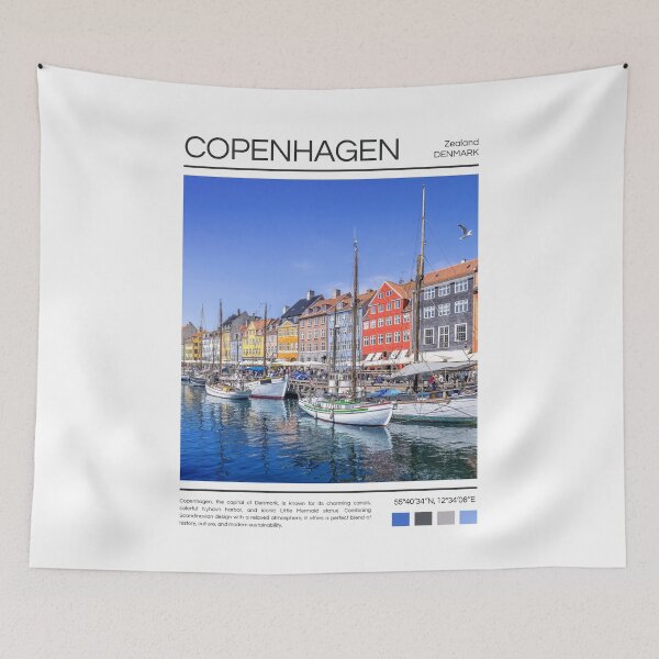 Aperçu de l'œuvre Copenhague - Danemark - Photographie créée et vendue par StudioRedKoala.