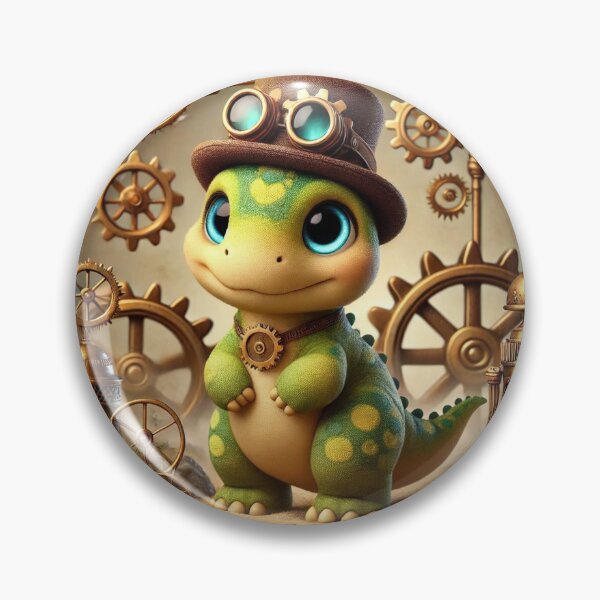 Item preview, Steampunk Magyarosaurus designed and sold by Sillytoe.