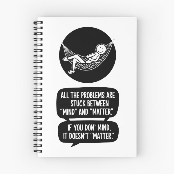 Item preview, TODOS LOS PROBLEMAS ESTÁN ATASCADOS ENTRE LA MENTE Y LA MATERIA designed and sold by PGAart.
