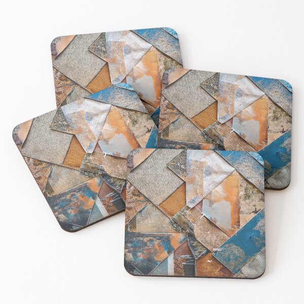 Item preview, Print of Grungy Patchwork - dePace' designed and sold by mrpropcake.