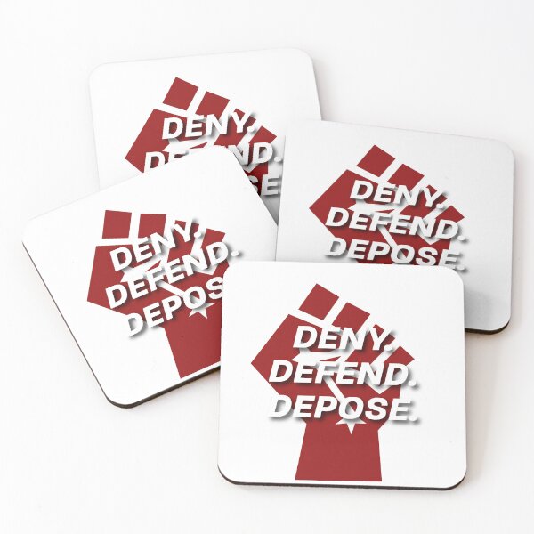 Item preview, Deny Defend Depose Fist designed and sold by zachtammy.