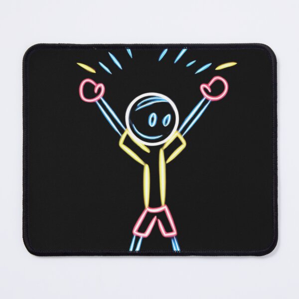 Item preview, A stick figure with neon colors. designed and sold by aipaint.