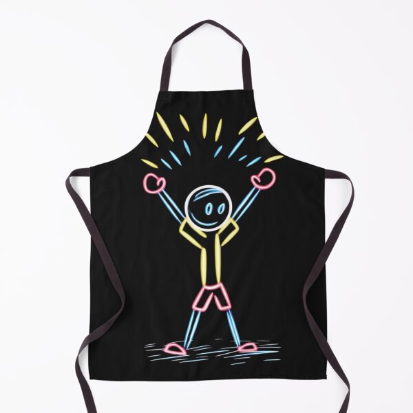 Item preview, A stick figure with neon colors. designed and sold by aipaint.