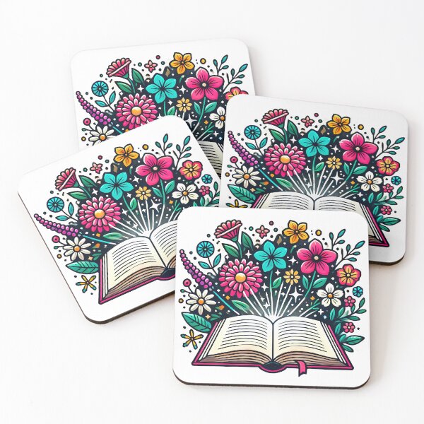 Item preview, Flowery magic spell book designed and sold by CharmSpell.