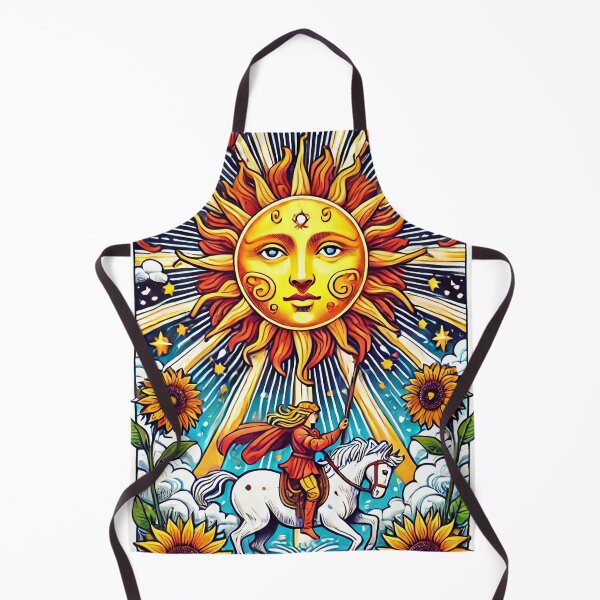 Item preview, Radiant Sun Tarot Card designed and sold by LizzyLooDoo Designs.