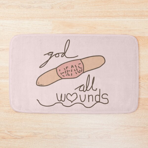 Item preview, God Heals All Wounds Logo designed and sold by Evie Nevada.