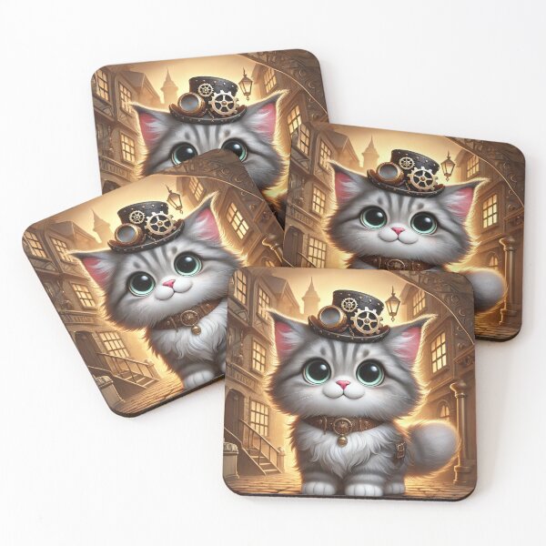 Item preview, Steampunk Maine Coon designed and sold by Sillytoe.