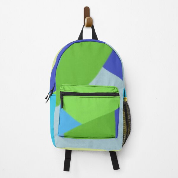 Item preview, Vibrant Abstract Art with Green, Blue, and Yellow Colorful Shapes designed and sold by Beautiful art store.