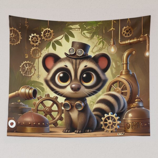 Item preview, Steampunk Malayan Civet designed and sold by Sillytoe.