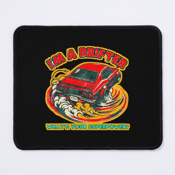 Item preview, I'm a Drifter - What's Your Superpower? Retro Drift Car Design designed and sold by Michael van der Hoorn.