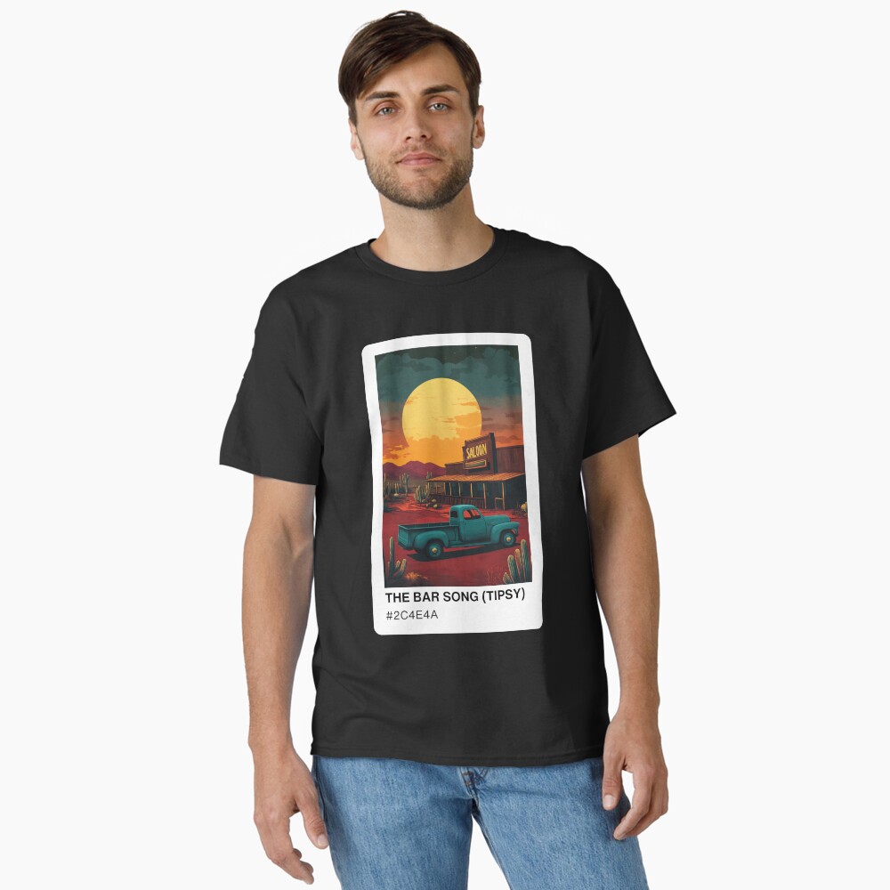 "The Bar Song (Tipsy)" Pantone Card Canvas Print