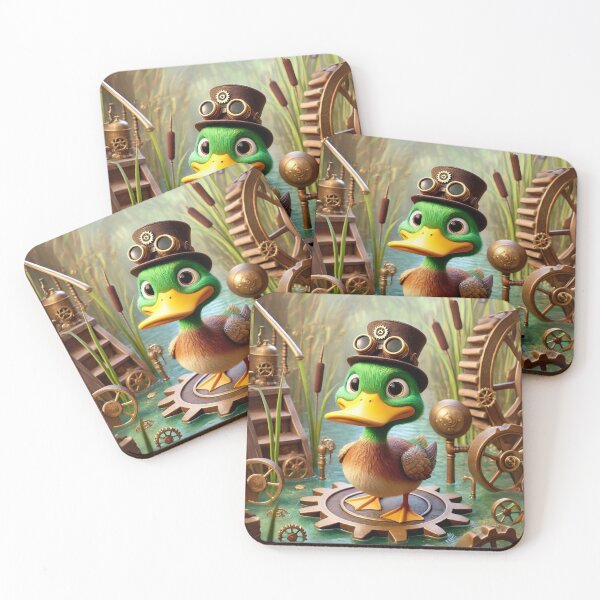 Item preview, Steampunk Mallard designed and sold by Sillytoe.