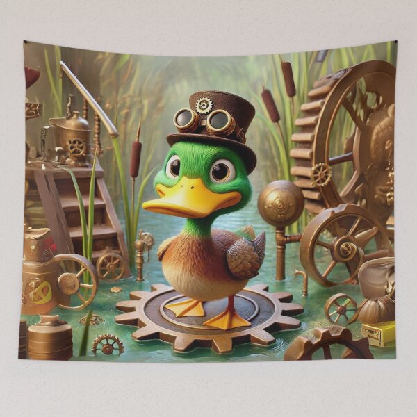 Item preview, Steampunk Mallard designed and sold by Sillytoe.
