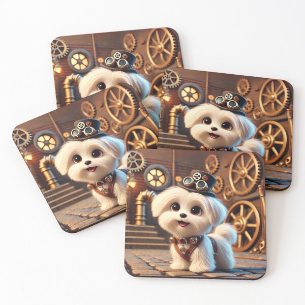 Item preview, Steampunk Maltese Mix designed and sold by Sillytoe.